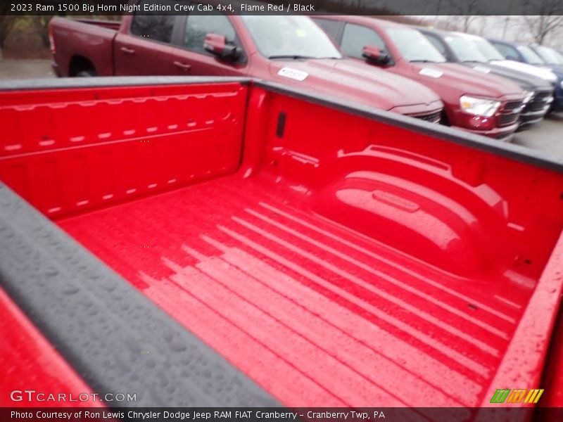 Flame Red / Black 2023 Ram 1500 Big Horn Night Edition Crew Cab 4x4