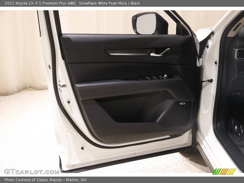 Snowflake White Pearl Mica / Black 2022 Mazda CX-5 S Premium Plus AWD