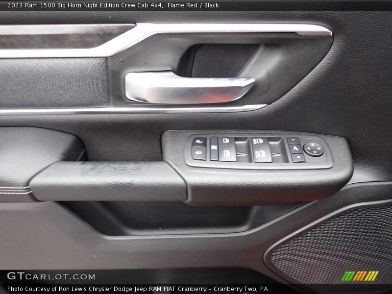 Flame Red / Black 2023 Ram 1500 Big Horn Night Edition Crew Cab 4x4