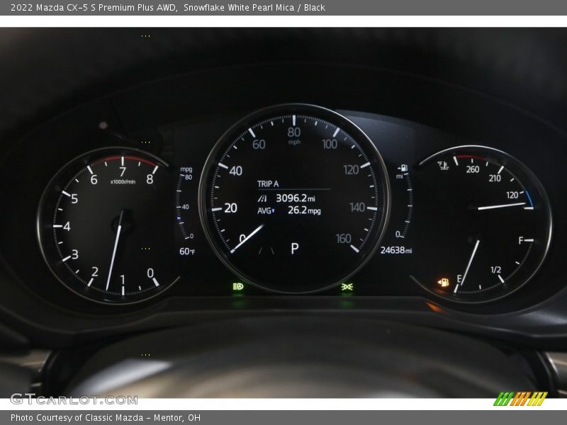  2022 CX-5 S Premium Plus AWD S Premium Plus AWD Gauges