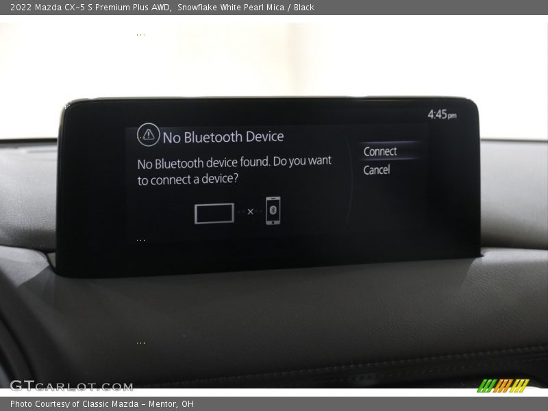 Snowflake White Pearl Mica / Black 2022 Mazda CX-5 S Premium Plus AWD
