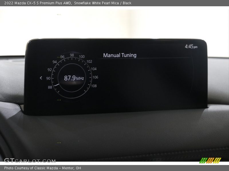 Snowflake White Pearl Mica / Black 2022 Mazda CX-5 S Premium Plus AWD