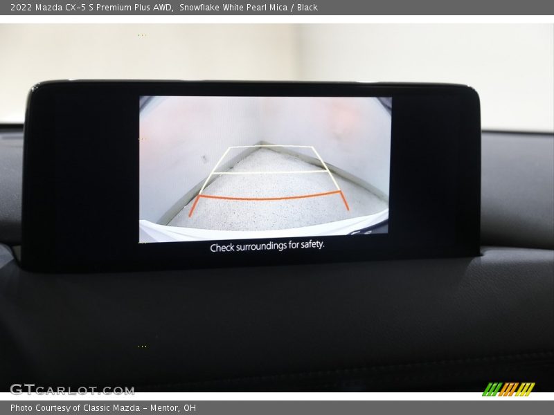 Snowflake White Pearl Mica / Black 2022 Mazda CX-5 S Premium Plus AWD