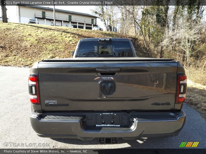 Granite Crystal Metallic / Black 2021 Ram 3500 Laramie Crew Cab 4x4