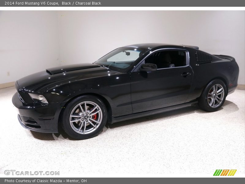 Black / Charcoal Black 2014 Ford Mustang V6 Coupe