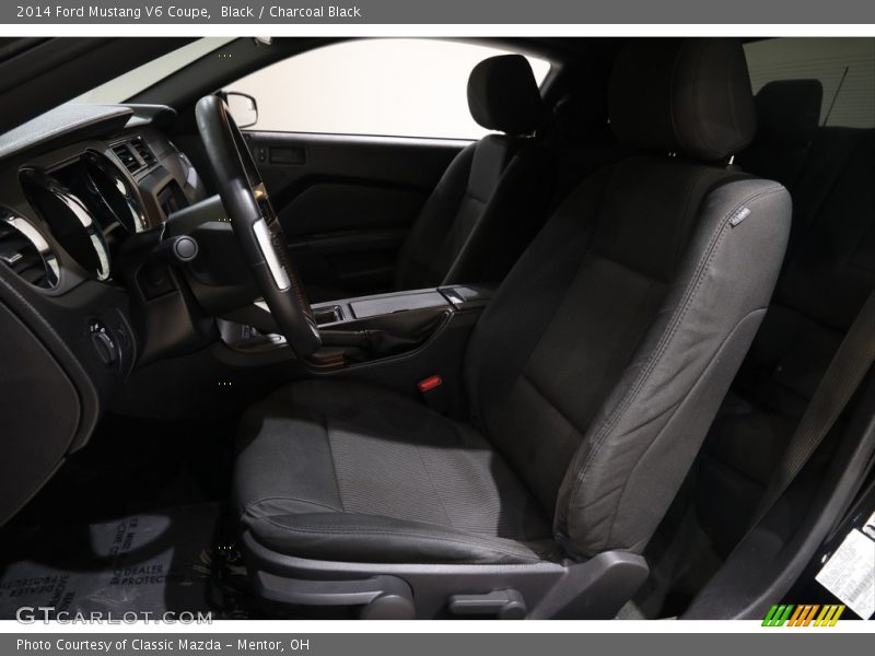 Black / Charcoal Black 2014 Ford Mustang V6 Coupe