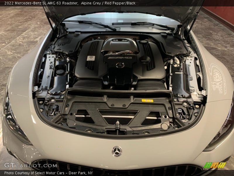  2022 SL AMG 63 Roadster Engine - 4.0 Liter DI biturbo DOHC 32-Valve VVT V8