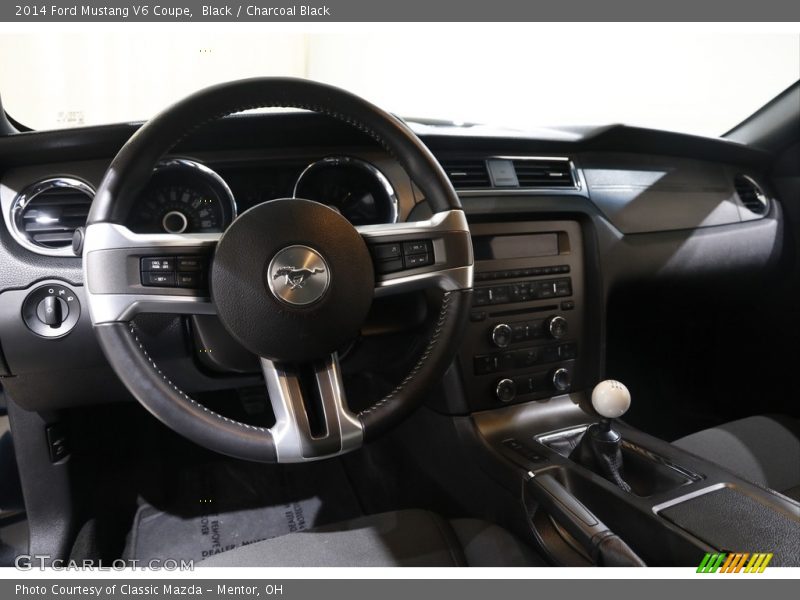 Black / Charcoal Black 2014 Ford Mustang V6 Coupe