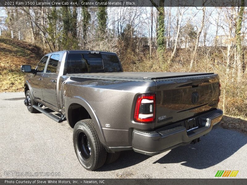 Granite Crystal Metallic / Black 2021 Ram 3500 Laramie Crew Cab 4x4