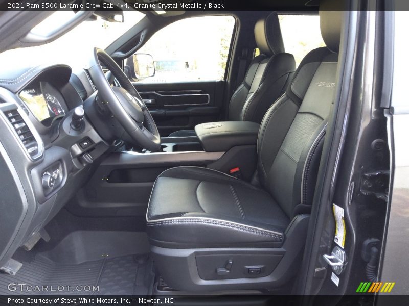 Granite Crystal Metallic / Black 2021 Ram 3500 Laramie Crew Cab 4x4