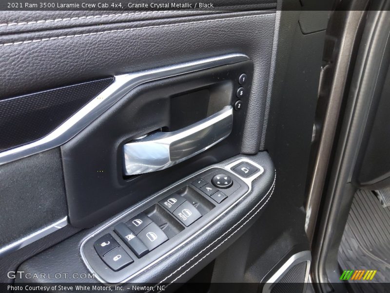 Granite Crystal Metallic / Black 2021 Ram 3500 Laramie Crew Cab 4x4
