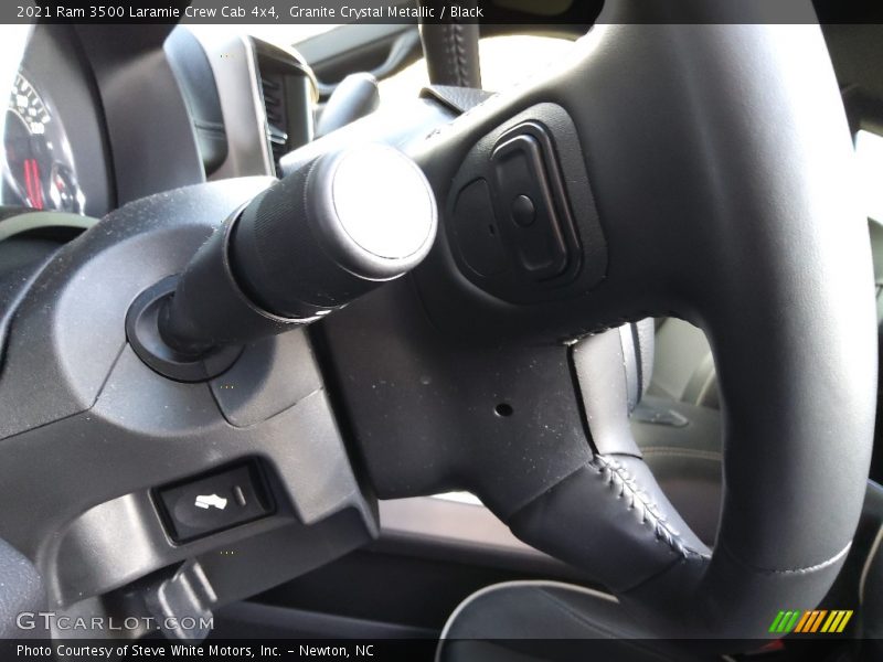 Granite Crystal Metallic / Black 2021 Ram 3500 Laramie Crew Cab 4x4