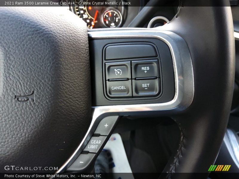 Granite Crystal Metallic / Black 2021 Ram 3500 Laramie Crew Cab 4x4