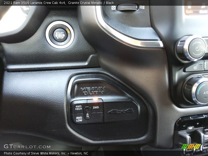 Granite Crystal Metallic / Black 2021 Ram 3500 Laramie Crew Cab 4x4