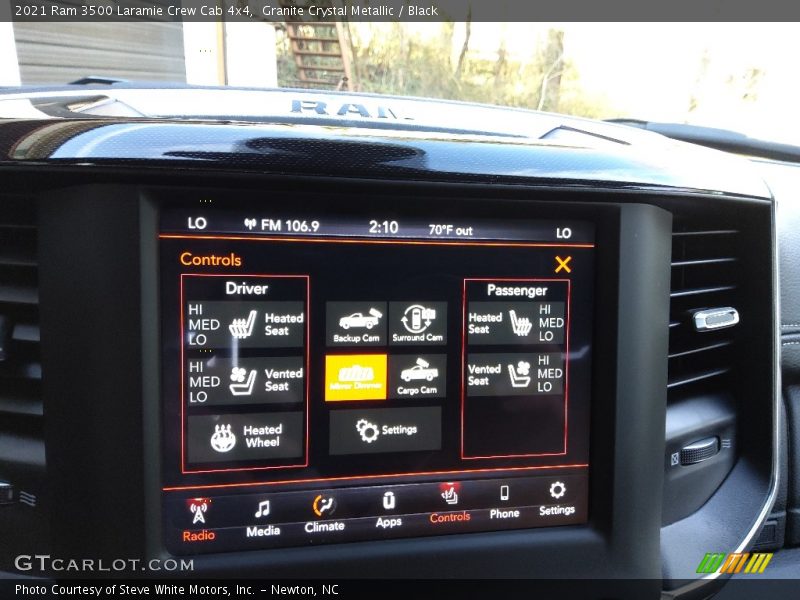 Granite Crystal Metallic / Black 2021 Ram 3500 Laramie Crew Cab 4x4