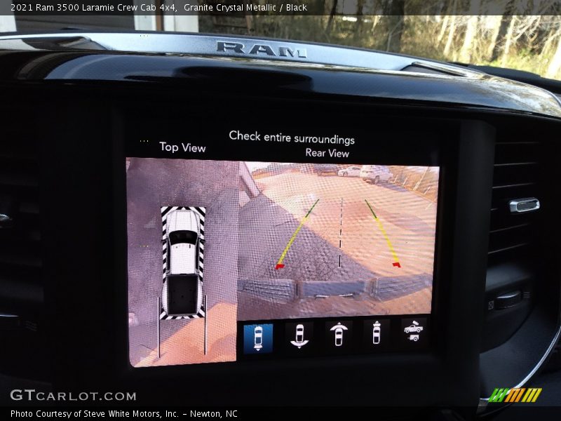 Granite Crystal Metallic / Black 2021 Ram 3500 Laramie Crew Cab 4x4