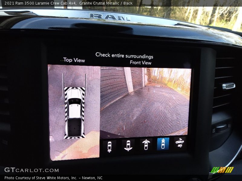 Granite Crystal Metallic / Black 2021 Ram 3500 Laramie Crew Cab 4x4