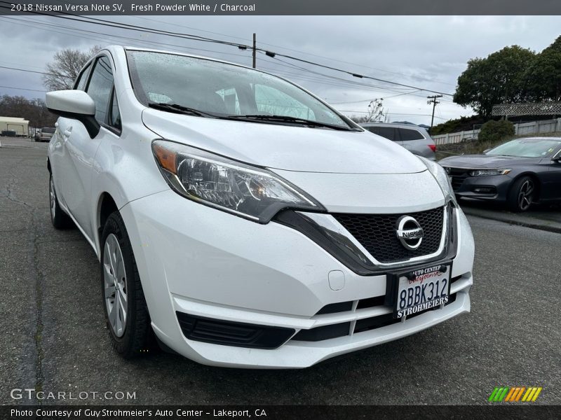  2018 Versa Note SV Fresh Powder White