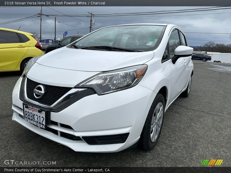 Front 3/4 View of 2018 Versa Note SV