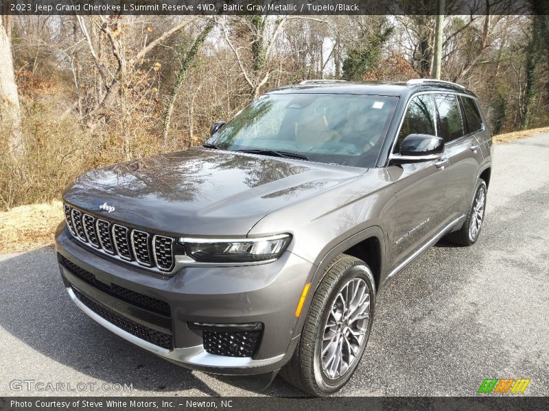 Baltic Gray Metallic / Tupelo/Black 2023 Jeep Grand Cherokee L Summit Reserve 4WD