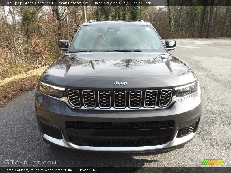 Baltic Gray Metallic / Tupelo/Black 2023 Jeep Grand Cherokee L Summit Reserve 4WD
