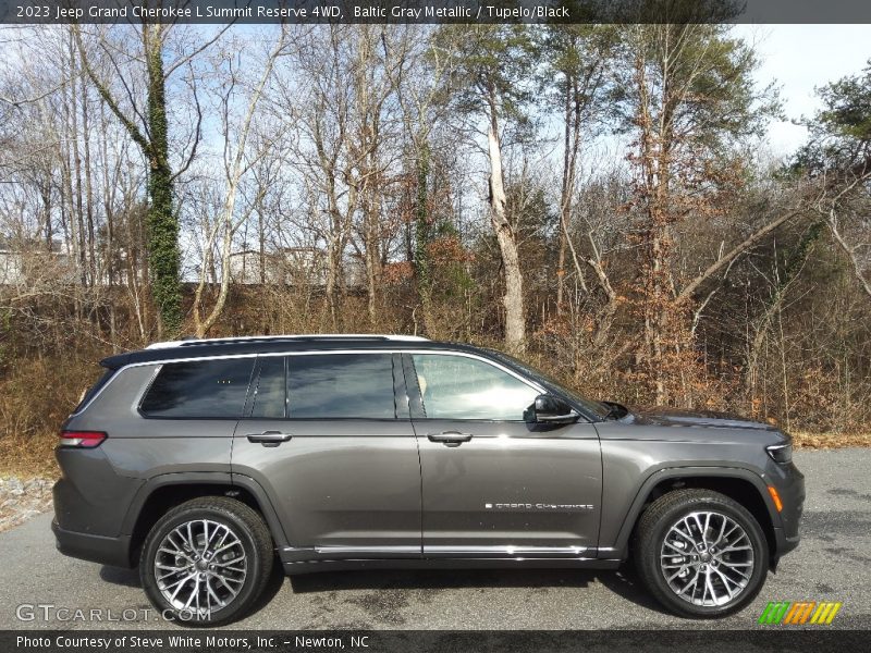 Baltic Gray Metallic / Tupelo/Black 2023 Jeep Grand Cherokee L Summit Reserve 4WD