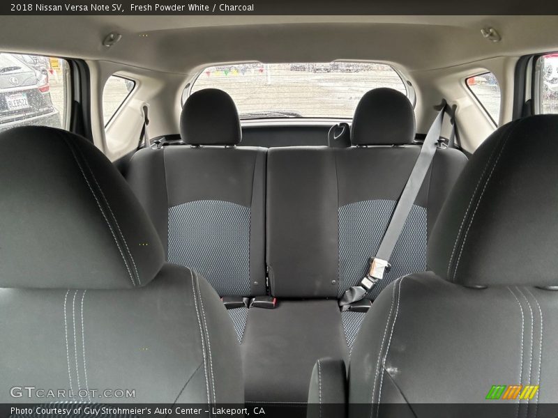 Rear Seat of 2018 Versa Note SV