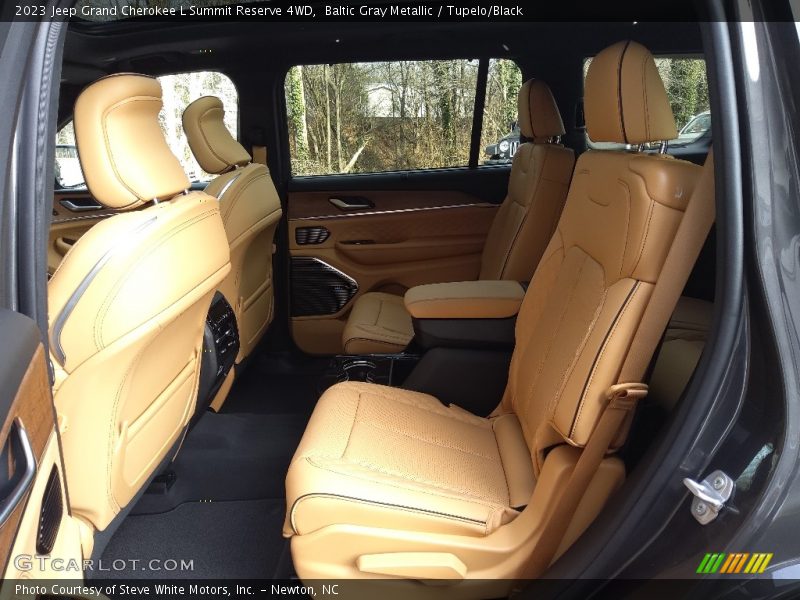 Rear Seat of 2023 Grand Cherokee L Summit Reserve 4WD