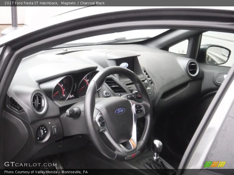 Magnetic / Charcoal Black 2017 Ford Fiesta ST Hatchback