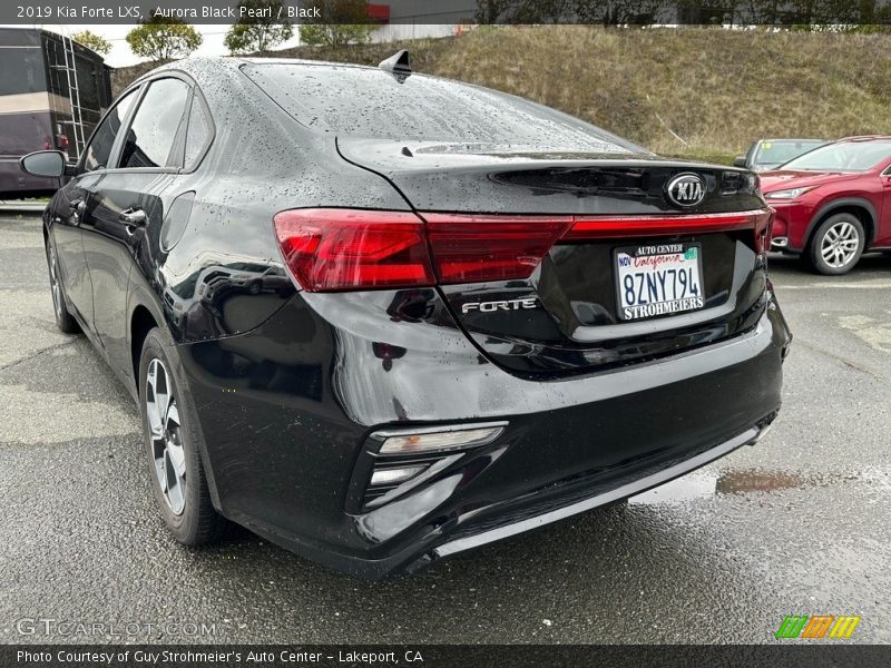Aurora Black Pearl / Black 2019 Kia Forte LXS