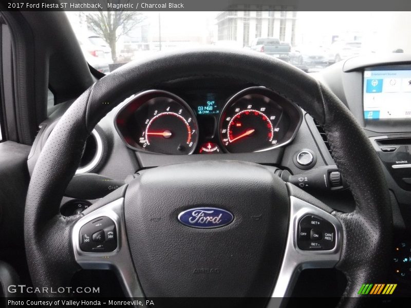 Magnetic / Charcoal Black 2017 Ford Fiesta ST Hatchback