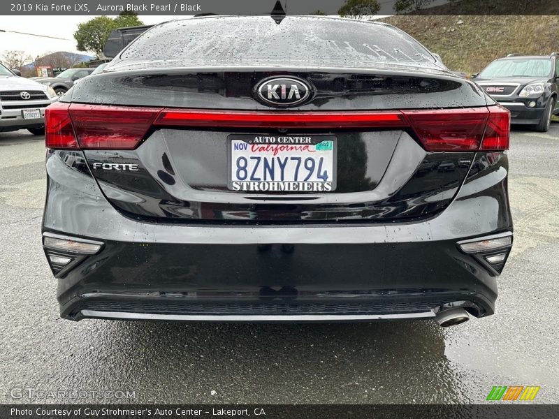 Aurora Black Pearl / Black 2019 Kia Forte LXS