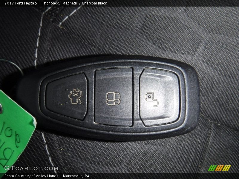 Magnetic / Charcoal Black 2017 Ford Fiesta ST Hatchback