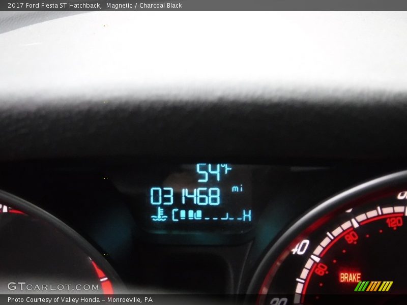 Magnetic / Charcoal Black 2017 Ford Fiesta ST Hatchback
