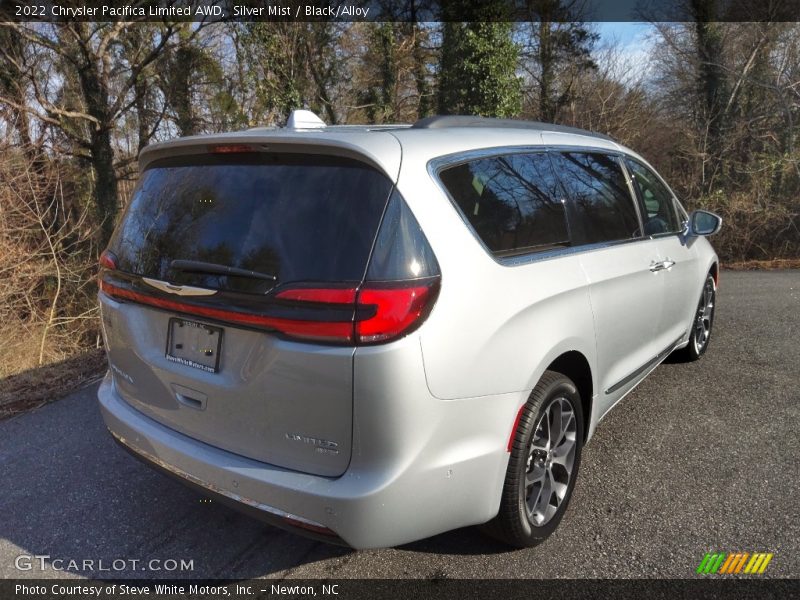 Silver Mist / Black/Alloy 2022 Chrysler Pacifica Limited AWD