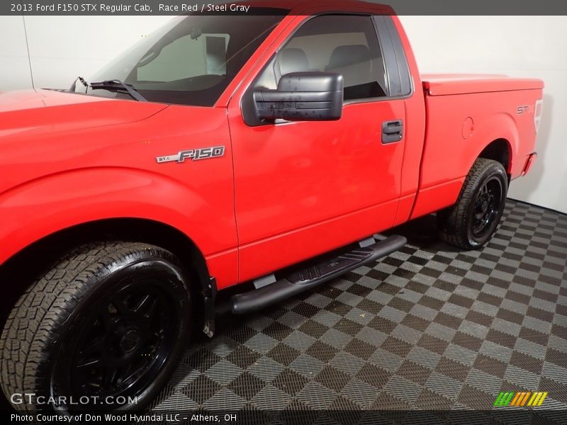 Race Red / Steel Gray 2013 Ford F150 STX Regular Cab