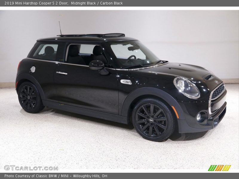 Midnight Black / Carbon Black 2019 Mini Hardtop Cooper S 2 Door