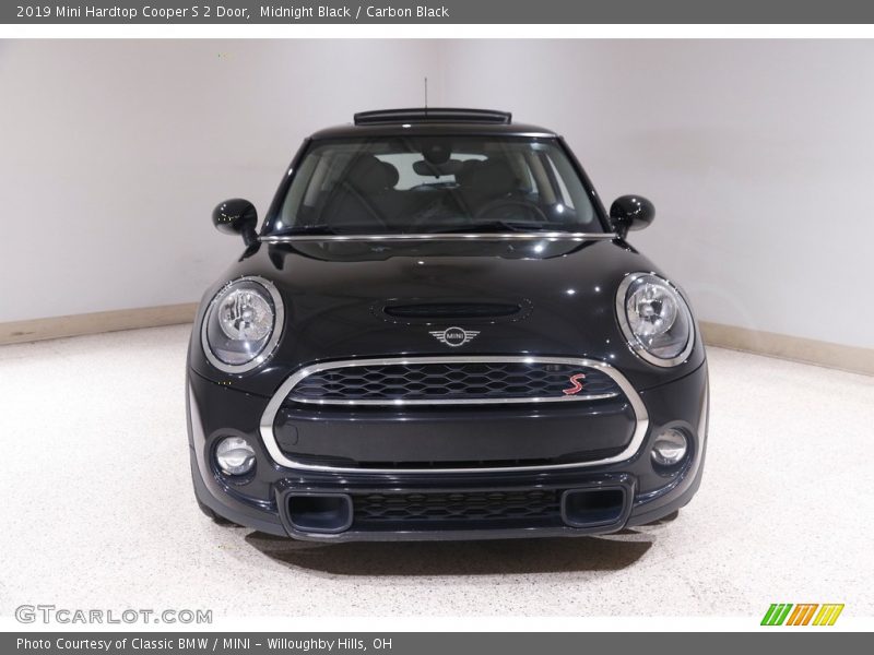 Midnight Black / Carbon Black 2019 Mini Hardtop Cooper S 2 Door