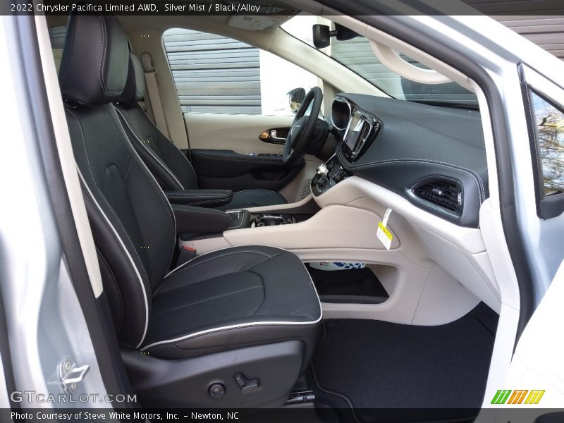 Front Seat of 2022 Pacifica Limited AWD