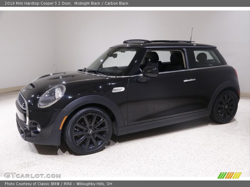 Midnight Black / Carbon Black 2019 Mini Hardtop Cooper S 2 Door