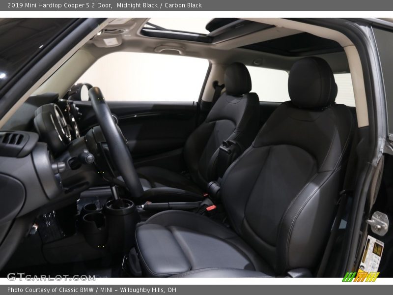 Midnight Black / Carbon Black 2019 Mini Hardtop Cooper S 2 Door