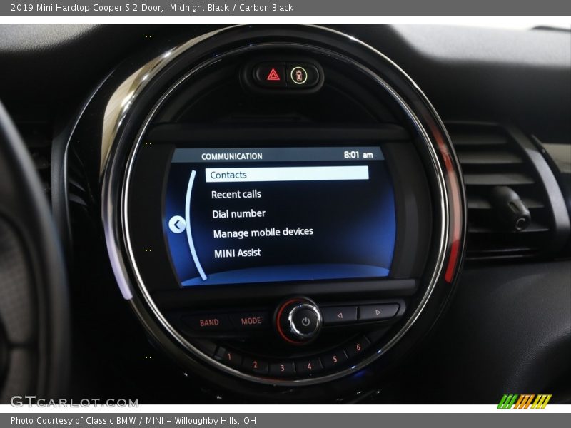 Midnight Black / Carbon Black 2019 Mini Hardtop Cooper S 2 Door