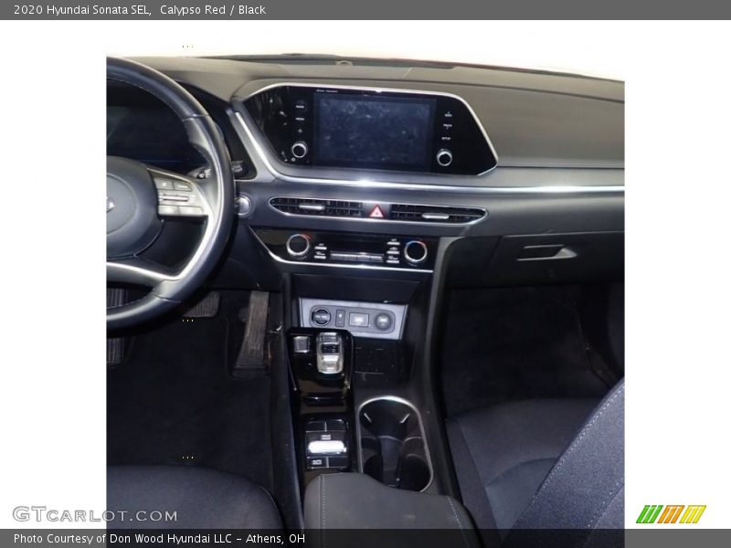 Calypso Red / Black 2020 Hyundai Sonata SEL