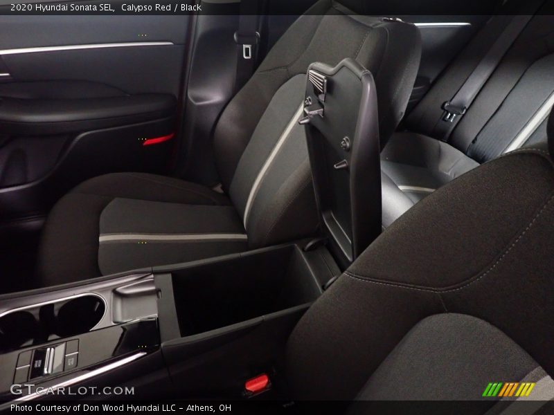 Calypso Red / Black 2020 Hyundai Sonata SEL