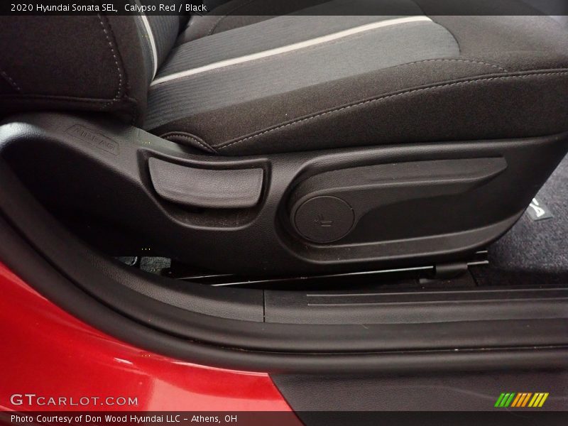Calypso Red / Black 2020 Hyundai Sonata SEL