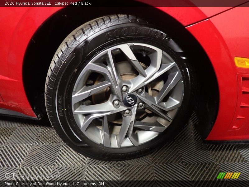 Calypso Red / Black 2020 Hyundai Sonata SEL