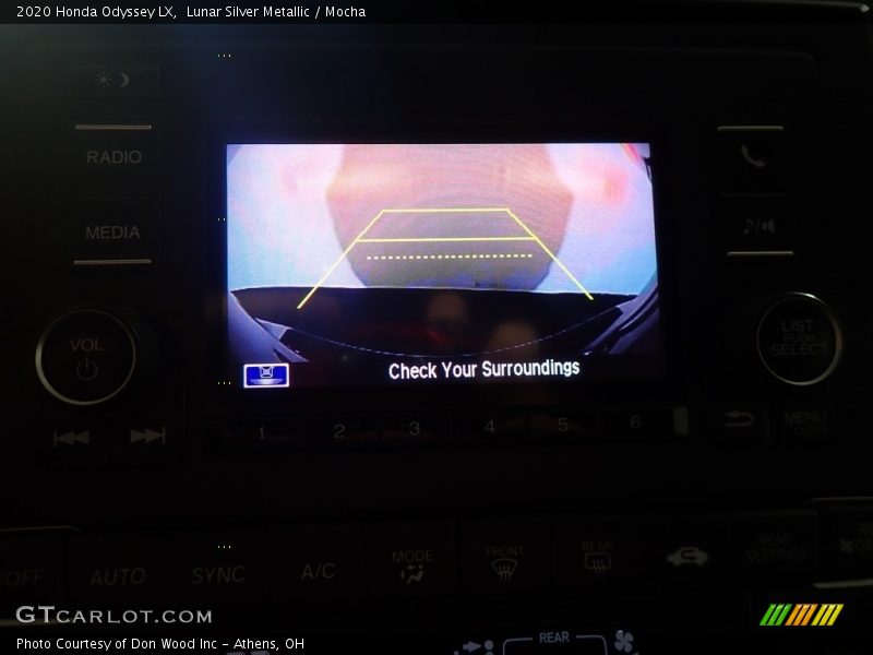 Lunar Silver Metallic / Mocha 2020 Honda Odyssey LX