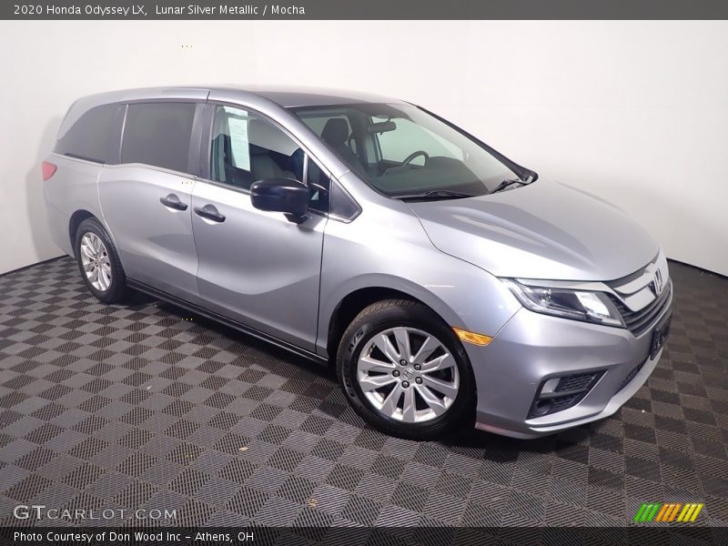 Lunar Silver Metallic / Mocha 2020 Honda Odyssey LX