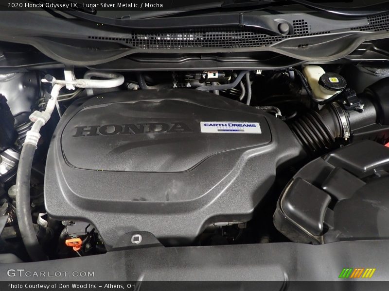 Lunar Silver Metallic / Mocha 2020 Honda Odyssey LX