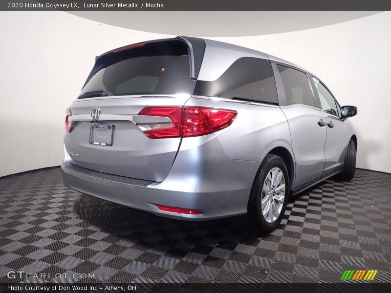 Lunar Silver Metallic / Mocha 2020 Honda Odyssey LX
